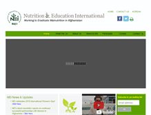 Tablet Screenshot of korean.neifoundation.org